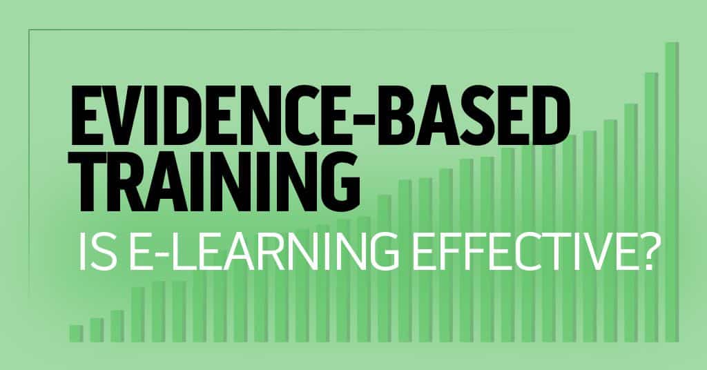 Evidence-Based Training: Is eLearning More or Less Effective than Classroom Training? (An Interview with Dr. Will Thalheimer)