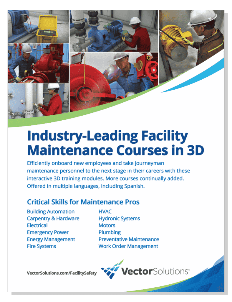 Facilities & Building Maintenance Training Programs Online